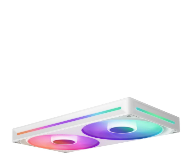 NZXT NZXT F280 RGB CORE PWM Biały RF-U28HF-W1 - 1299150 - zdjęcie 3